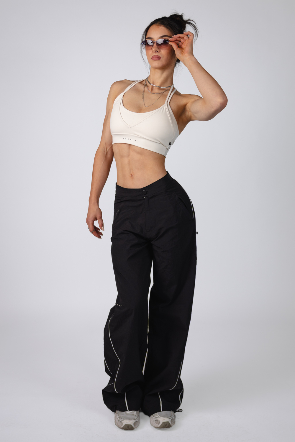 Спортивные брюки Parachute Pants BLOCK 97 920 Черные