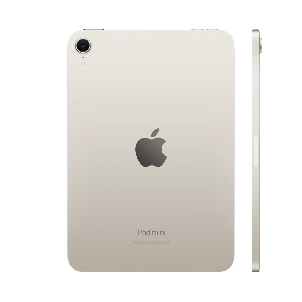 Планшет Apple iPad mini 7 (2024) Wi-Fi 256GB, Starlight (Сияющая звезда)