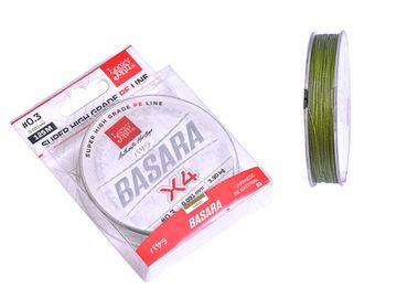 Леска плетёная Lucky John Basara Green 125/009