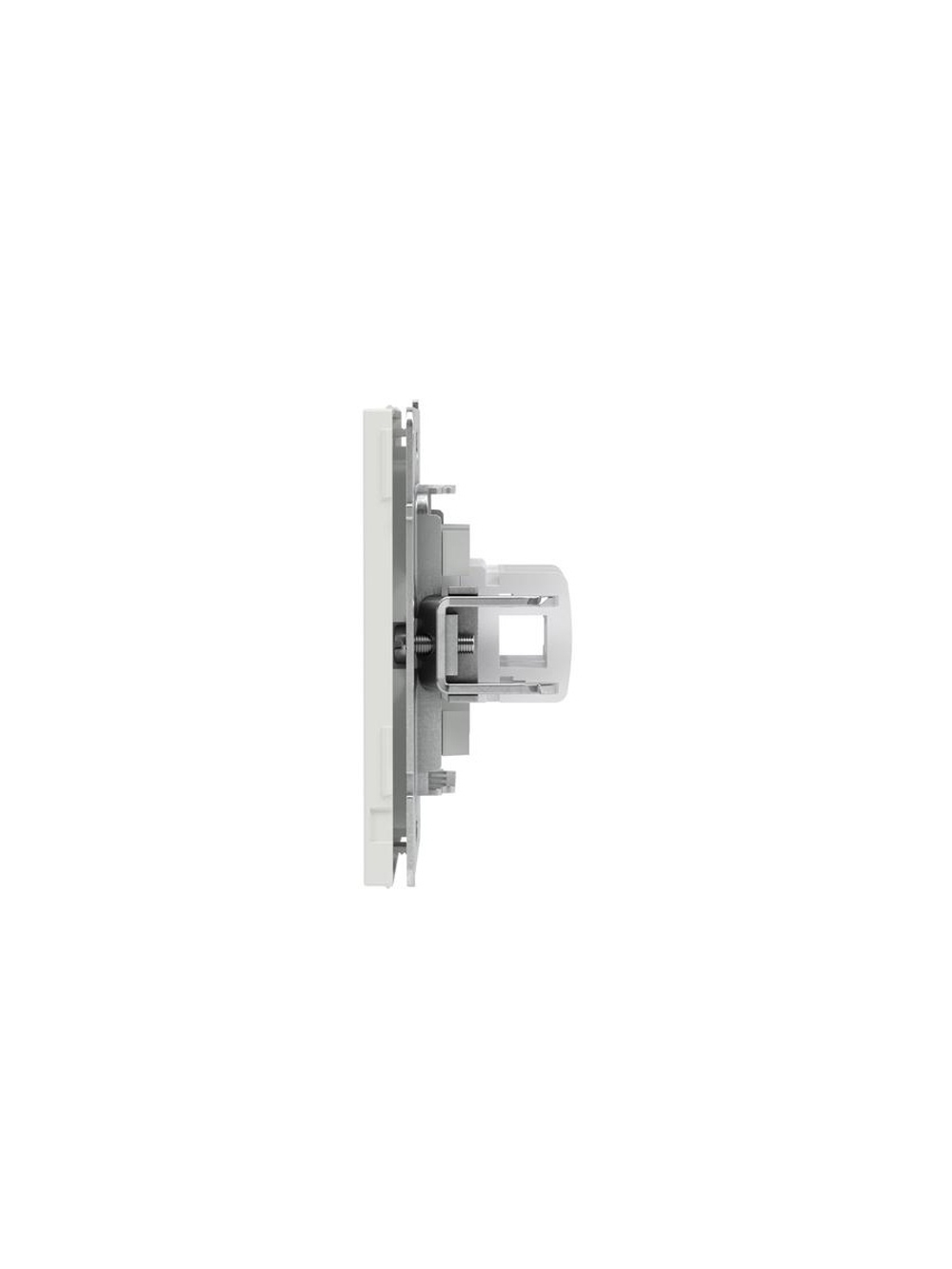 Розетка компьютерная 2-м KANT RJ45 кат.5E без шторки бел. песок DKC 7010664