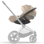 Коляска Cybex Priam IV Rosegold complete Cloud T Cozy Beige Plus Base T 3 в 1 Peach Pink