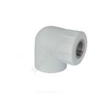 Угольник PP-R комбинированный белый Дн 25х1/2" ВР RTP (РосТурПласт) 10792
