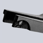 Клещи монтажные чернёные 200 мм Knipex 45 21 200