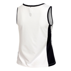 Женская теннисная майка Limited Sports Tabea Tank Top Women - White, Dark Blue