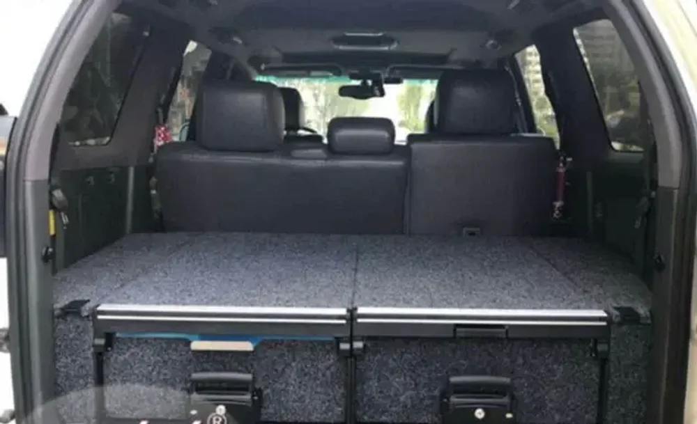 Системы выдвижных ящиков для кухни в Land Cruiser Prado 120 (LC 120) от Forza Performance Тойота Крузак Крузер