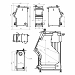 Твердотопливный котел Stoker PRO 20