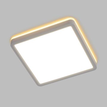 Настенно-потолочный светодиодный светильник с подсветкой 18W+4.5W 3000К/4000К/5500К CL748K200 белый NORMA Citilux