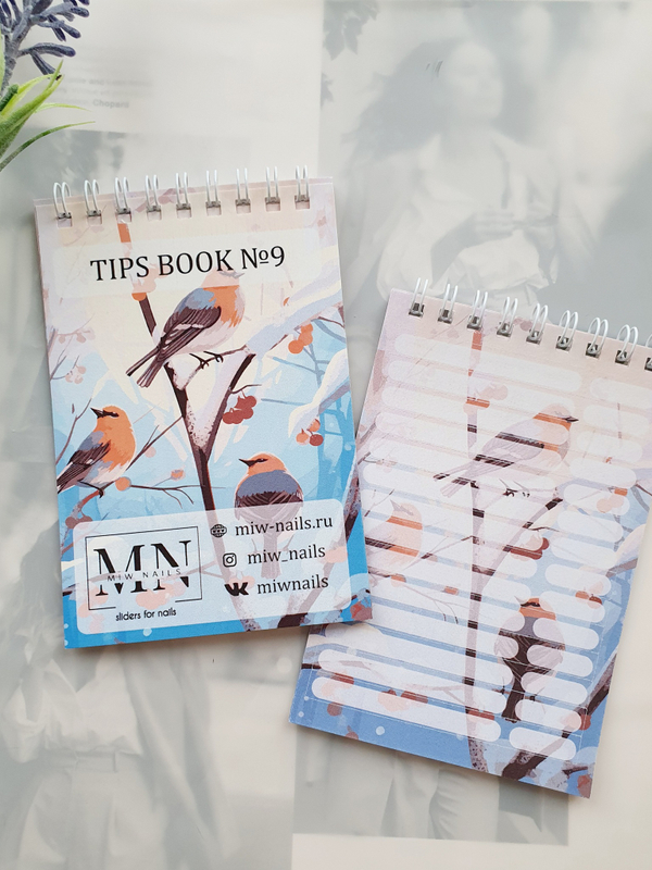 Наклейки на типсы Tips Book (блокнот) №9