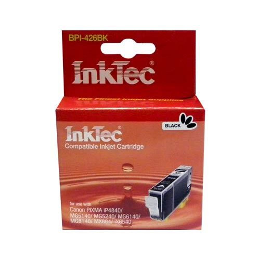 Картридж InkTec, аналог CANON CLI-426 BK PIXMA для iP4840/MG5140/5240/6140/8140 Black