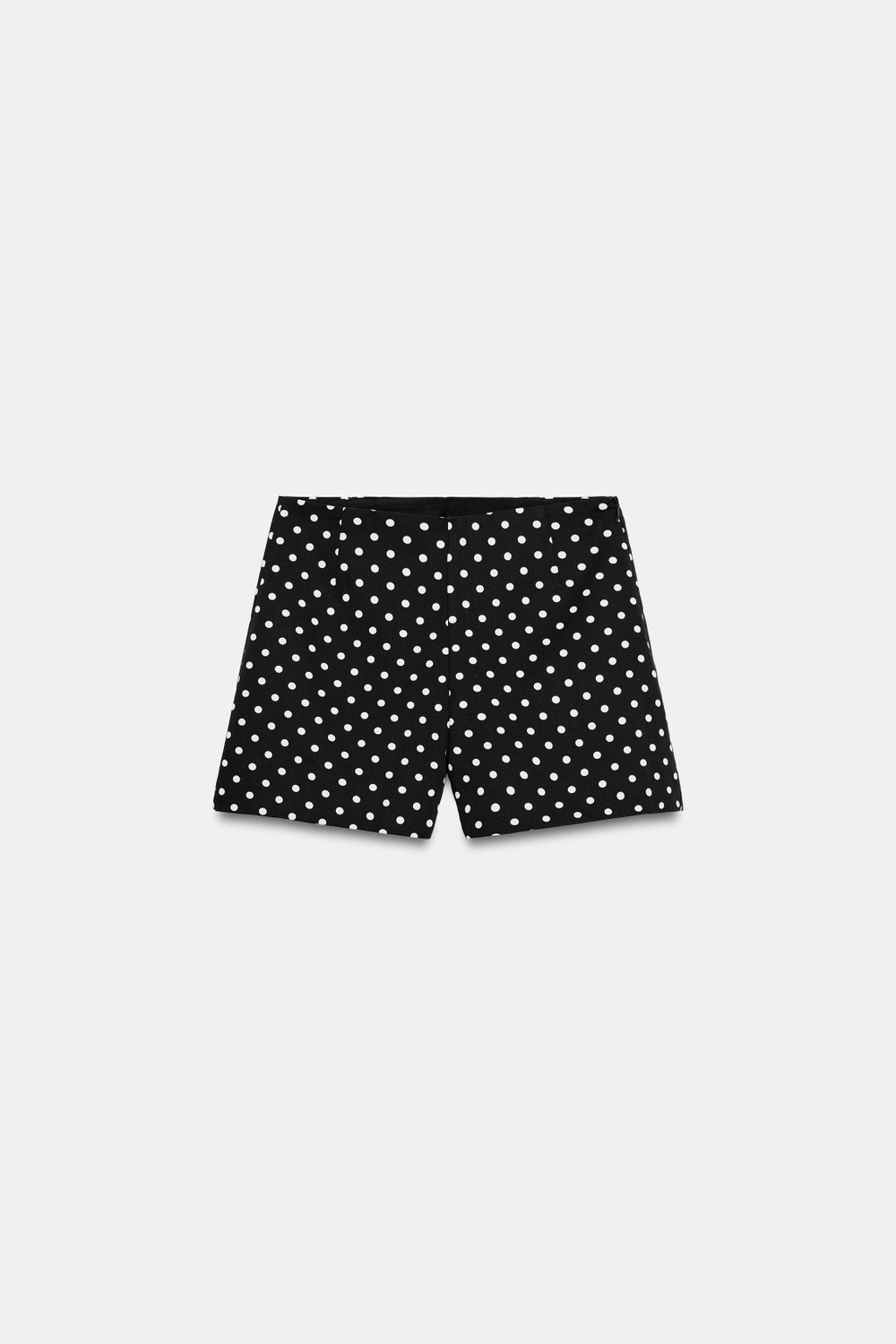 ШОРТЫ В ГОРОШЕК С ВЫСОКОЙ ПОСАДКОЙ — ZARA