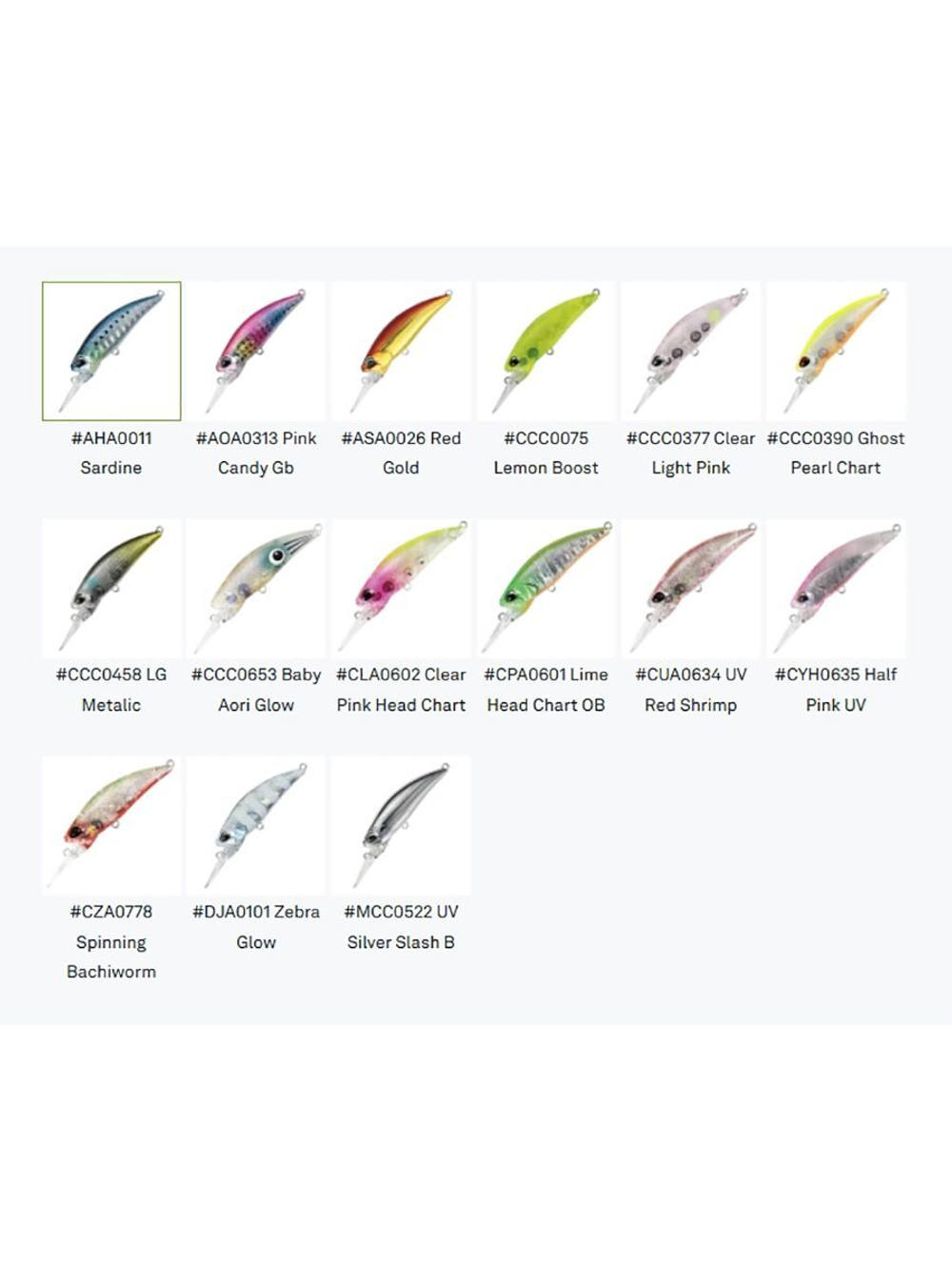 Воблер DUO Tetra Works Toto Shad 48 S, CLA0602 Clear Pink Head Chart