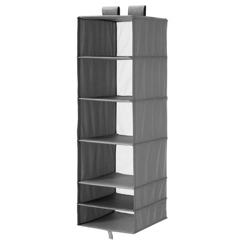 Органайзер IKEA SKUBB (СКУББ), Темно-серый, 35x45x125 см