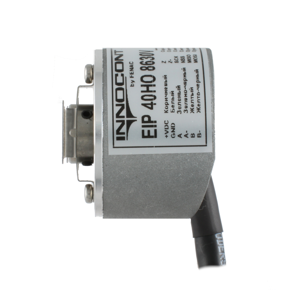 Инкрементальный программируемый энкодер INNOCONT EIP 40HO 8330V3000-T2 D=40мм, полый вал 8мм, 5…30VDC, выход TTL/HTL, IP54, -20…+85°C, IP 54