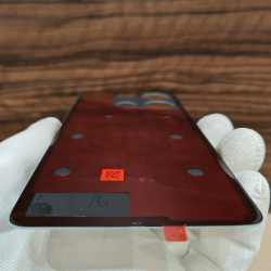 Крышка для Infinix Note 30 (X6833) Оригинальная (заднее стекло) цвет: Белый / Голубой
