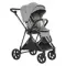 Прогулочная коляска Pituso Carbon Rx Horizon Grey