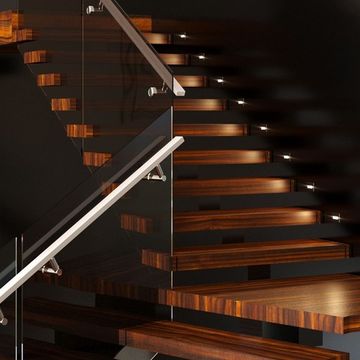 Встраиваемый светодиодный светильник для лестниц MRL LED 1109 черный Elektrostandard