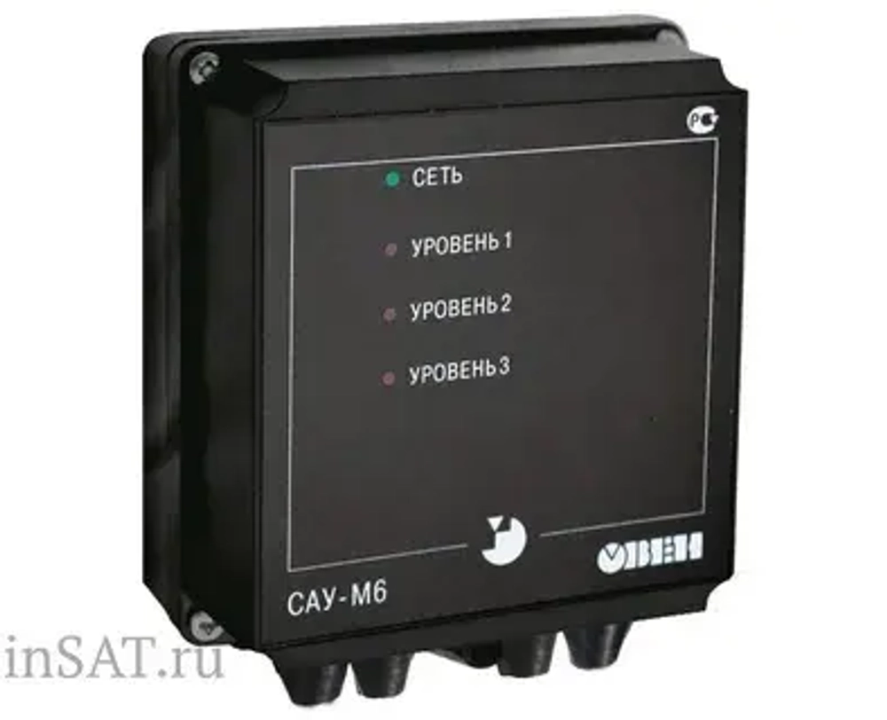 Прибор контроля уровня жидкости САУ-М2 (8 А при 220 В 50 Гц) IP44 130×105×65 мм 02059