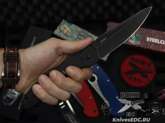 Складной нож Steelclaw Ребус rebus c клинком из стали 9Cr18MoV, рукоять G10
