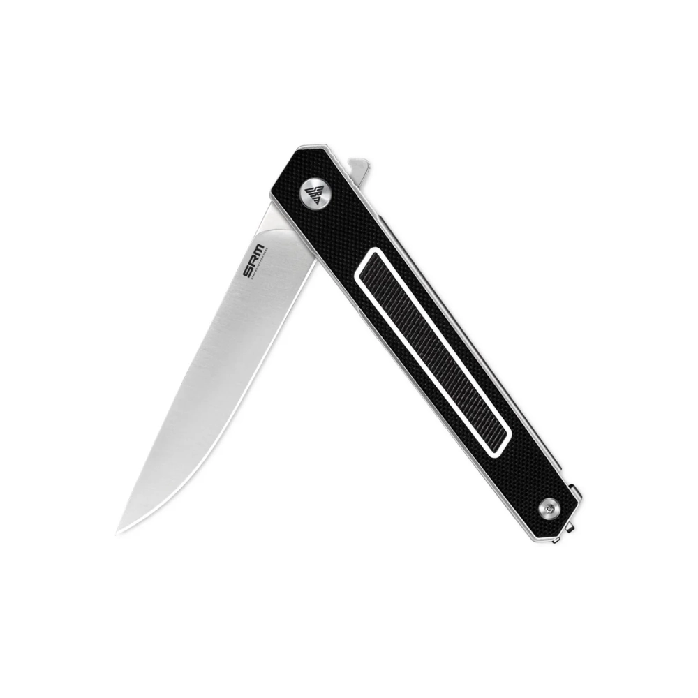 Нож складной SRM 125L-GB Swift Satin (12C27, Black G10)