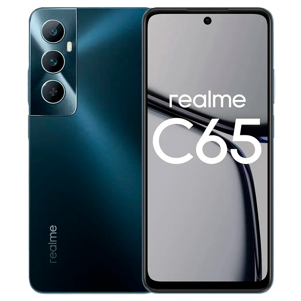 Смартфон Realme C65 8/256GB, Starlight Black (Черный)
