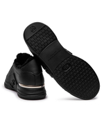 Кожаные кроссовки Philipp Plein - черный(USC0691 PLE075N)