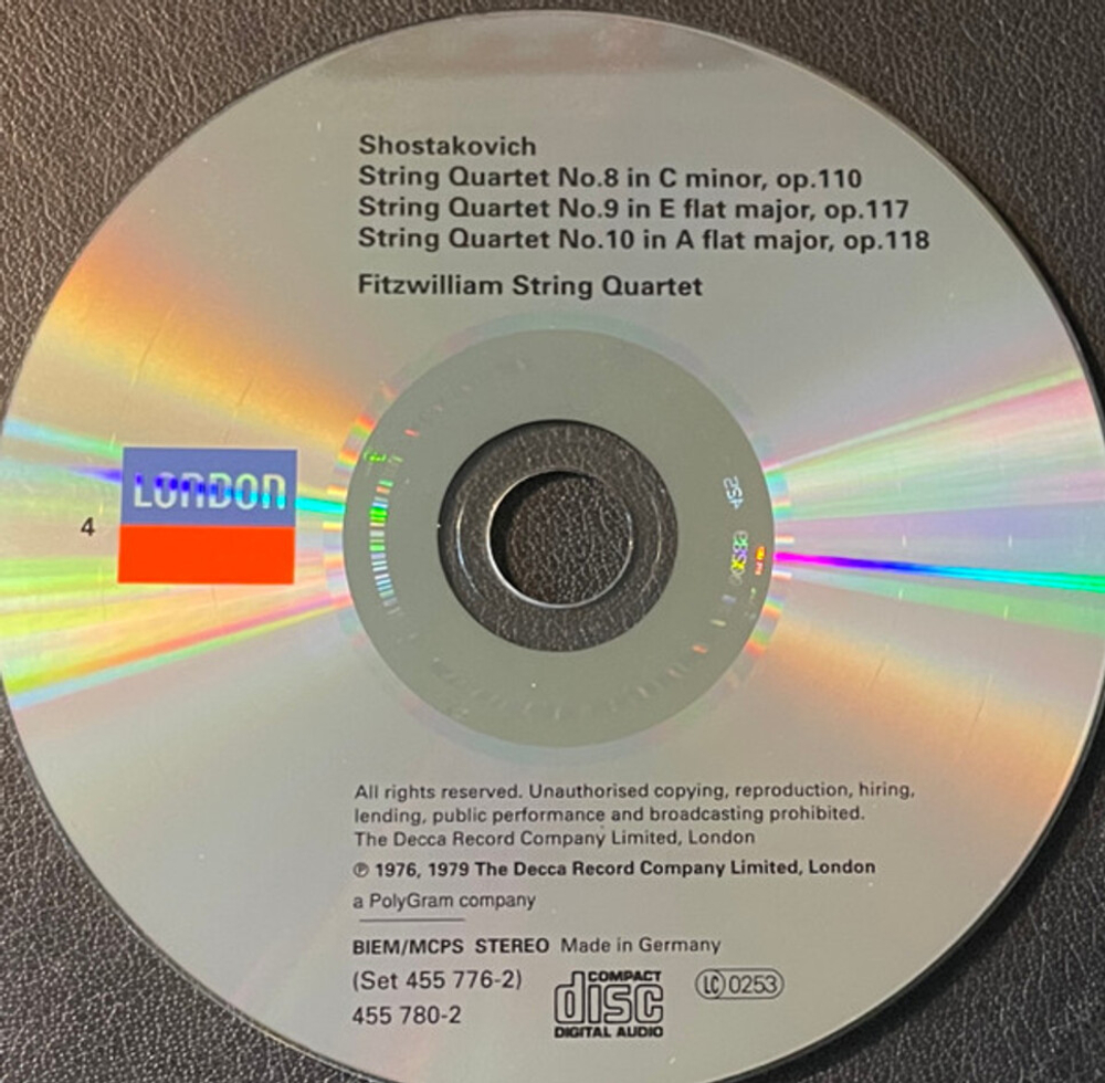 Fitzwilliam String Quartet / Shostakovich: The String Quartets (6CD)