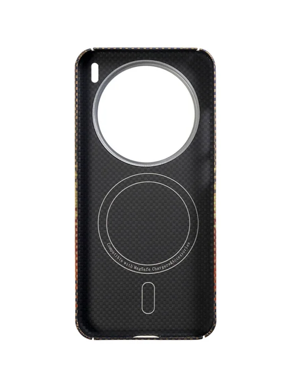 Карбоновый чехол для Vivo X200 Pro mini с MagSafe закат (Sunset)