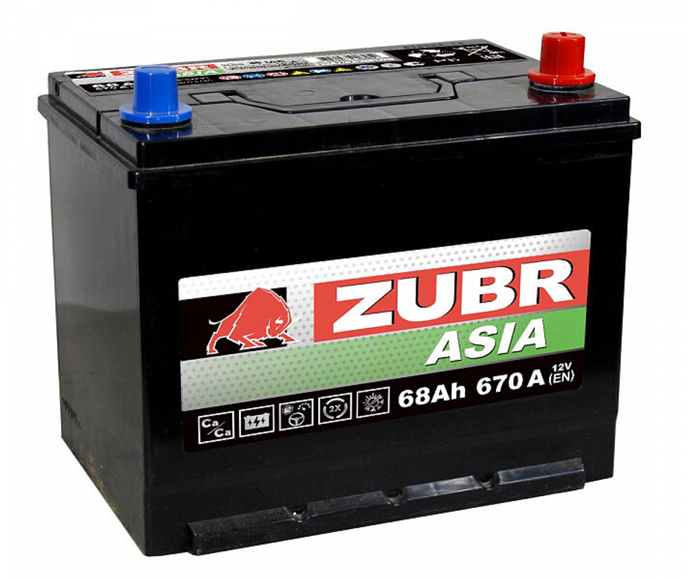 ZUBR Premium Asia 68Ah R+