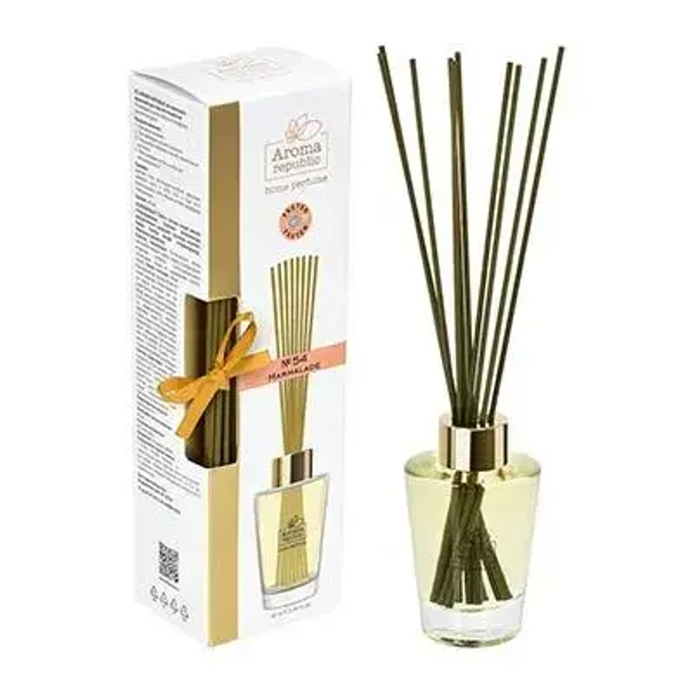 Ароматический диффузор в стеклянном флаконе 90 мл,»№54 Marmalade» AROMA REPUBLIC