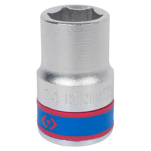 KING TONY (433514M) Головка торцевая стандартная шестигранная 1/2", 14 мм