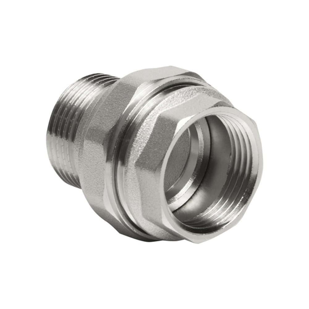 Переходник со сгоном 1'' прямой VRT®(конус) никель