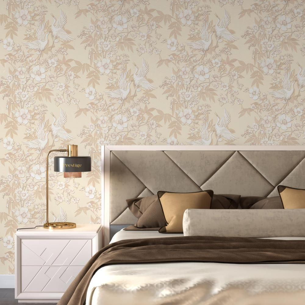 Обои виниловые PC72091-21 Japandi Mural PALITRA PRESTIGE, фоновые, размер 1,06х10,05 м