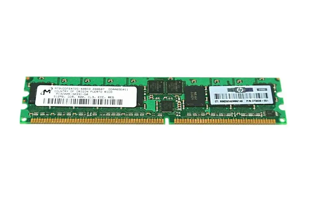 Оперативная память HP 512Mb 400MHz DDR PC3200 REG ECC SDRAM DIMM 381817-001