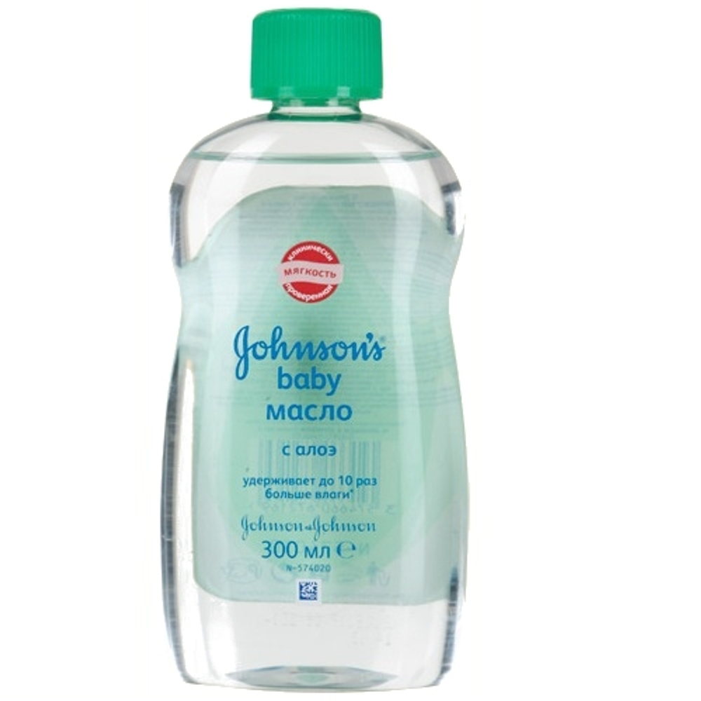 JOHNSONS BABY детское масло для тела с алоэ 300 мл