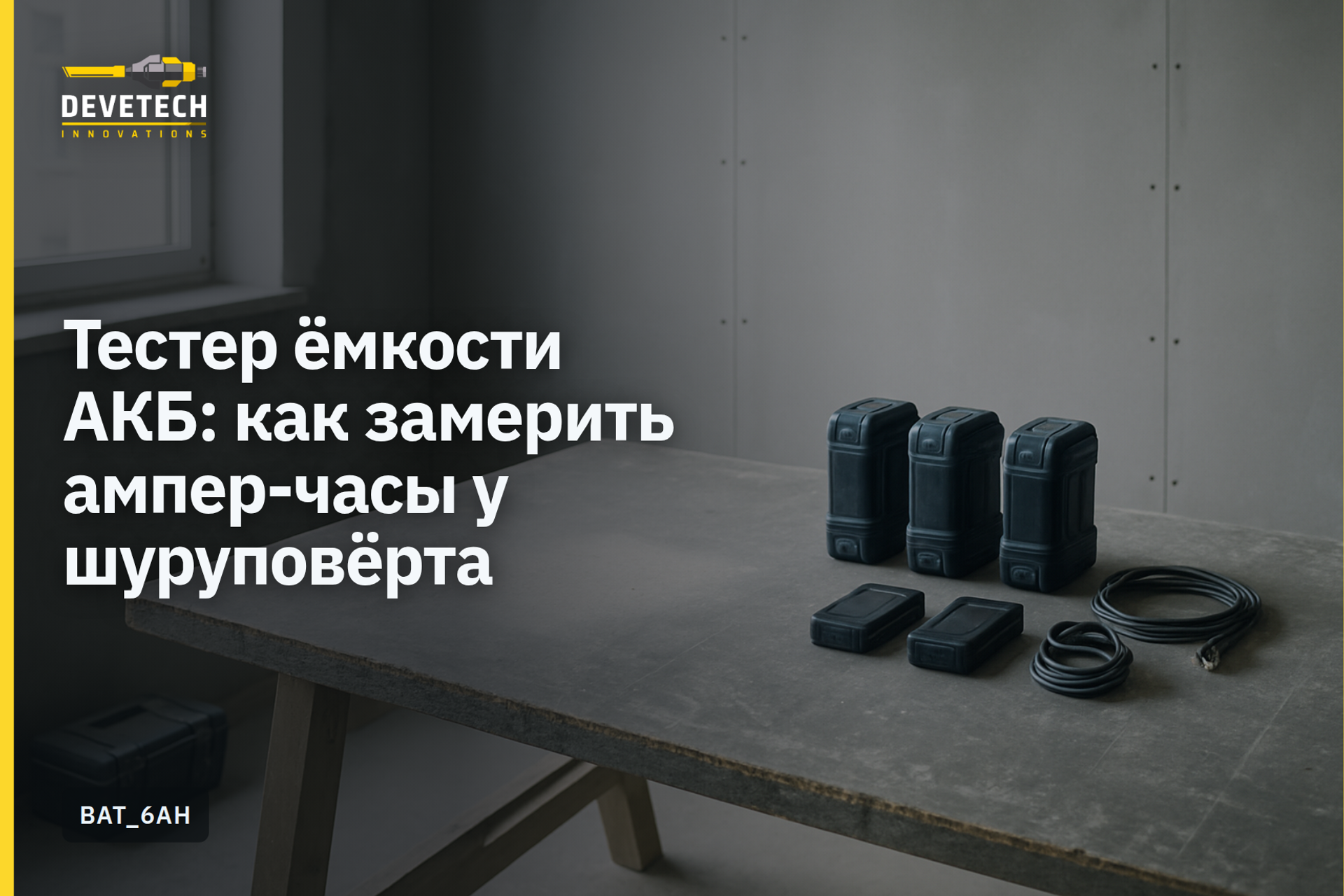 Тестер ёмкости АКБ: как замерить ампер-часы у шуруповёрта