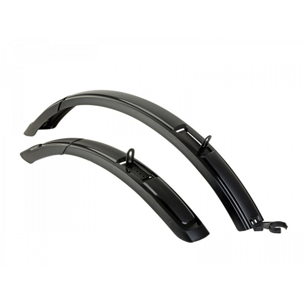 Крылья 8-16100535 пластиковые AXP-City 51 black 27.5-29х51мм раздвижн. перед. 580–700мм, зад 780–90