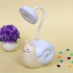 Настольная лампа «Sweet - Snail» 8.5*13*29 см LED, USB 0.6-4.2W 5V, Голубой