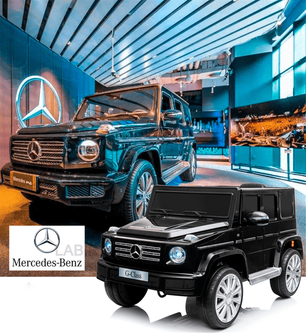 Электромобиль детский "Mercedes-Benz G500" 6V, красный