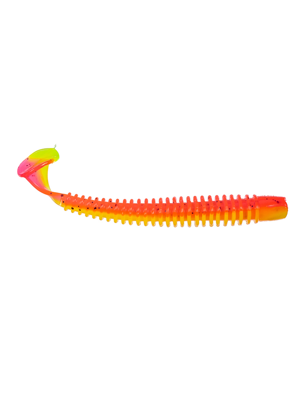 Приманка ZUB-SWING 160мм(6,3")-4шт, (цвет 023) розовый верх - желтый низ