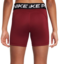 Шорты для девочки теннисные Nike Girls Pro 3in - красный