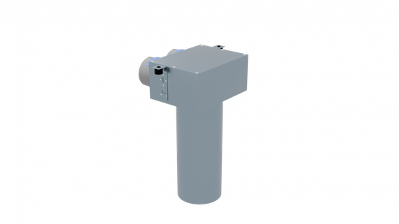 Flexag PCP-100/90x2 пленум вентиляционный потолочный, D100, на 2 выxода, L=300 мм