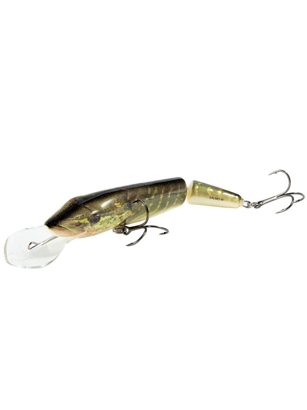 Воблер плавающий двусоставной Salmo PIKE JDR 13/RPE