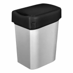 Контейнер для мусора»METAL BIN «25л (Черный)