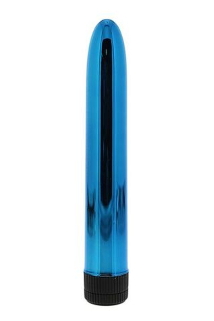 Голубой вибратор KRYPTON STIX 6 MASSAGER - 15,2 см.
