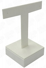 Подставка для серег/ушки/2 отверстия/квадратное основание/Н-70 мм, 60×40×70 мм