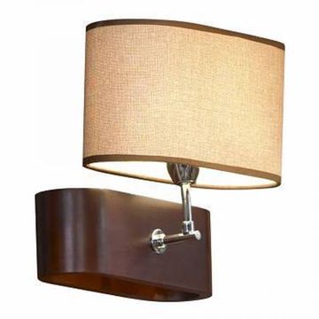 Бра LSF-2101-01 темное дерево Nulvi Lussole