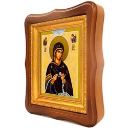 Богородица развязывающая узлы. Икона на холсте.