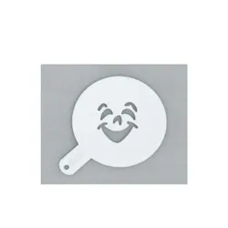 Трафарет декоратор d11 см "Клоун" пластик P.L. Proff Cuisine