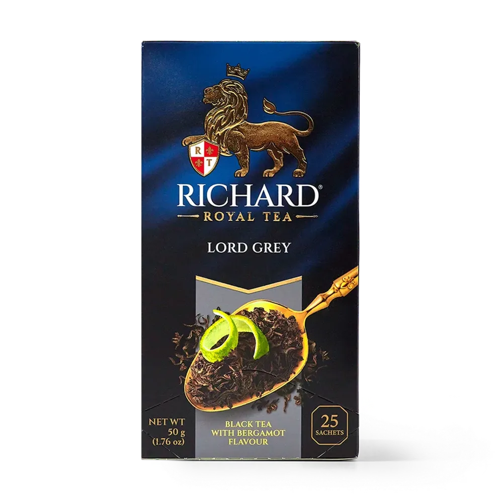 Чай Richard Lord Grey пакетированный 50 г