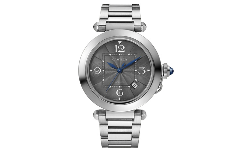 CARTIER PASHA DE Automatic Mechanical Movement 100m Water Resistance Unisex Watch 41mm Silver Dial